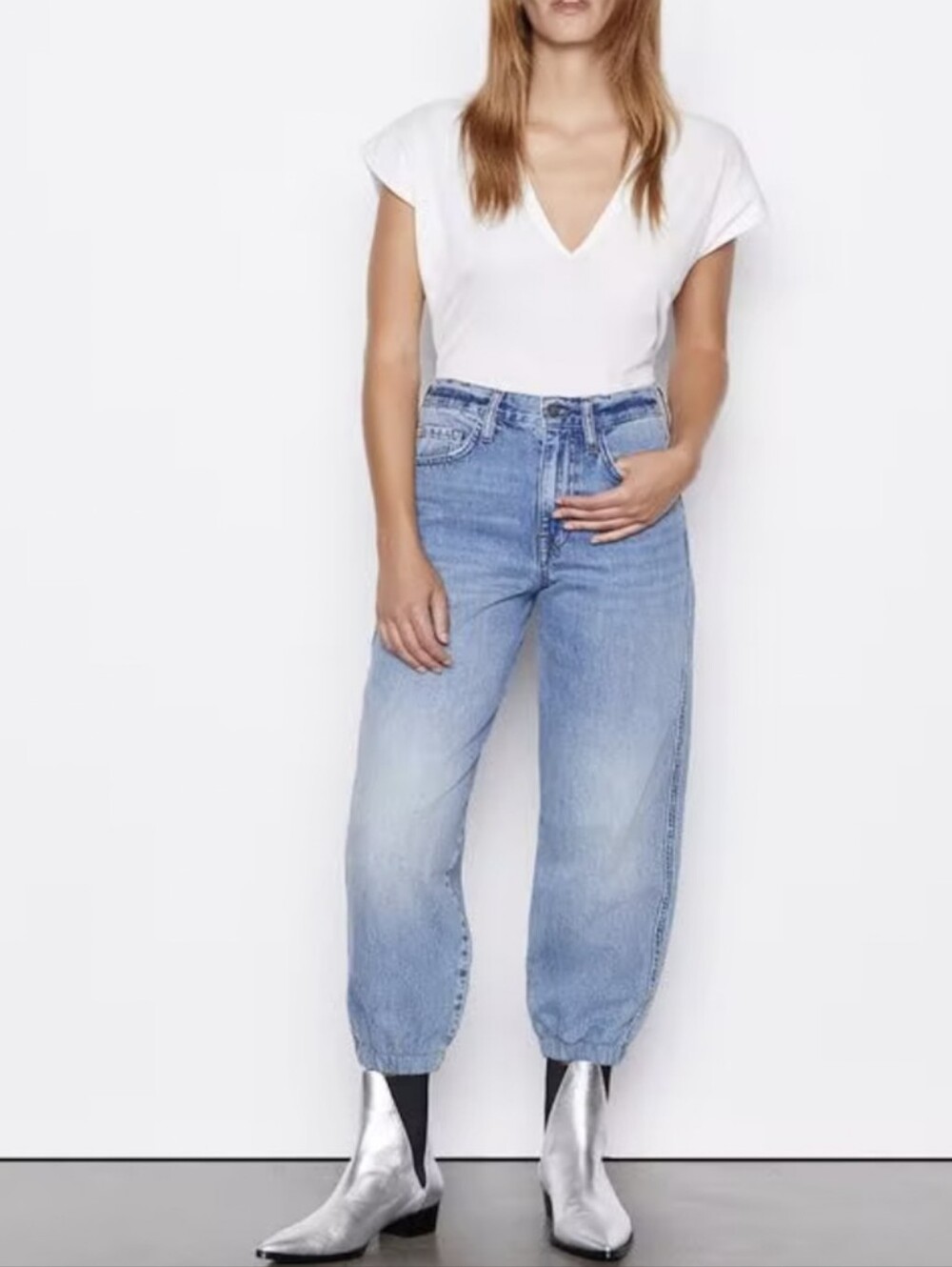 27 Frame Le Lounge Cotton Jogger Jeans